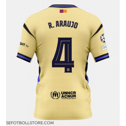 Barcelona Ronald Araujo #4 Replika Bortatröja 2025-26 Kortärmad Barcelona Ronald Araujo #4 Replika Bortatröja 2025-26 Kortärmad